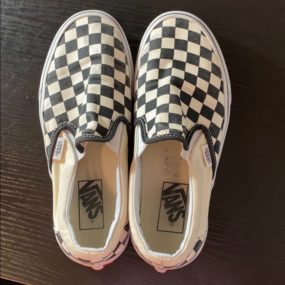 Checkered vans